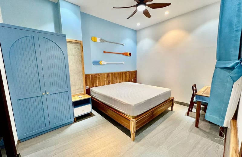 Vermietung einer neuen Luxuswohnung mit 2 Schlafzimmern, im Stadtteil Ngu Hanh Son, Da Nang, Vietnam